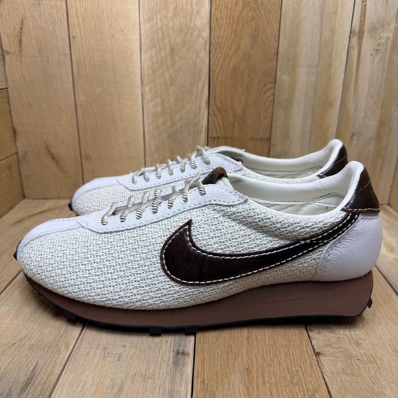 Nike LD-1000 Mens Running Shoe Soft Pearl/Black/Fauna Brown IH7330-020 Size 10.5